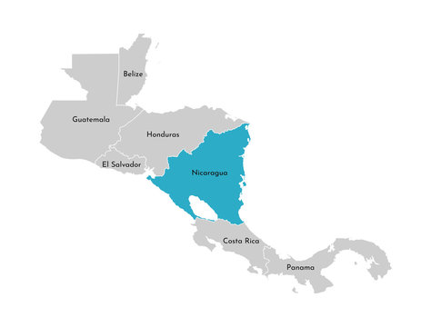 Nicaragua map